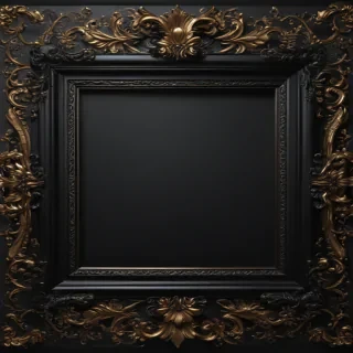 black frame background