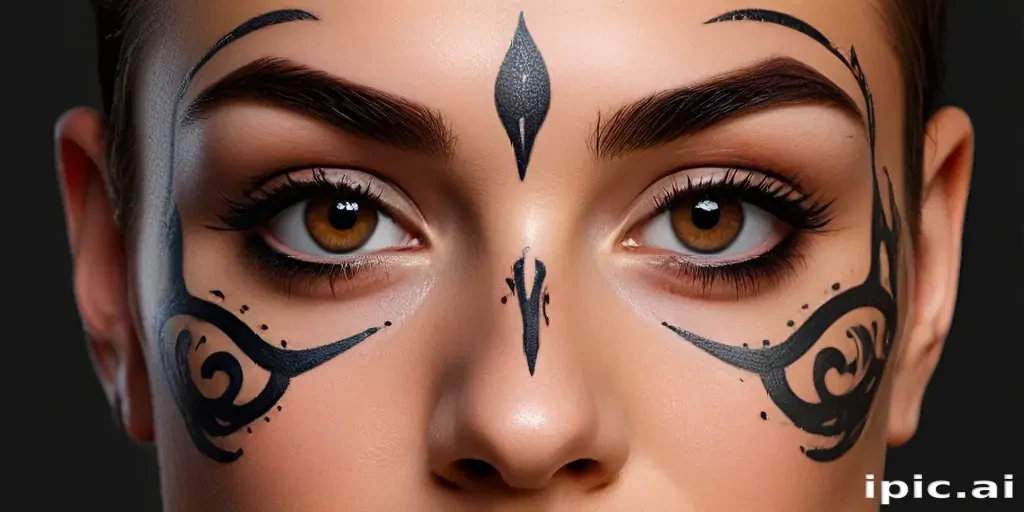 face tattoo png