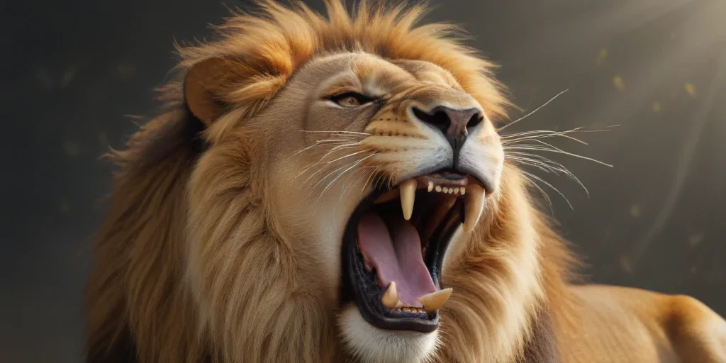 lion roar png