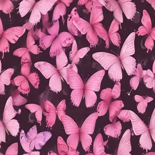 images of pink butterflies