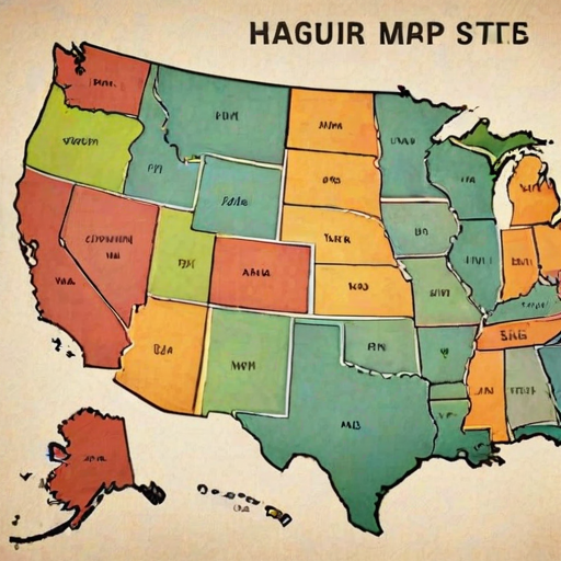states map