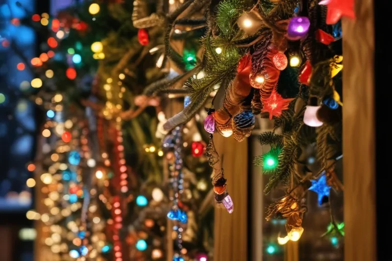 christmas lights iphone wallpaper
