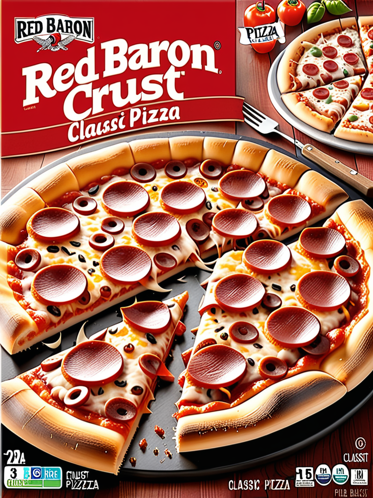 red baron classic crust pizza