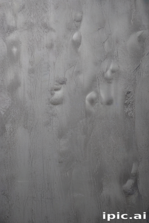 Abstract Textured Gray Surface with Subtle Impressions and Depth Variations