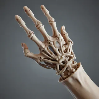 skeleton hand png