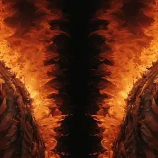 fire clear background