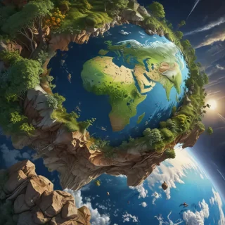 earth cartoon photo