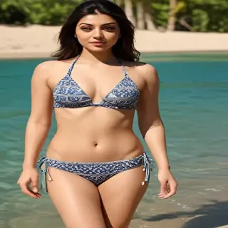 kajal bikini