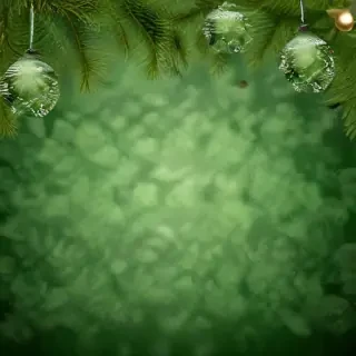green christmas background