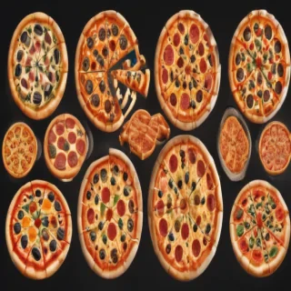 transparent pizza clipart