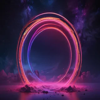 neon colored backgrounds