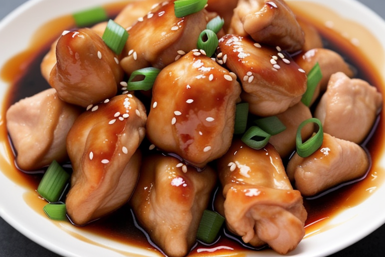 what to eat with orange chicken