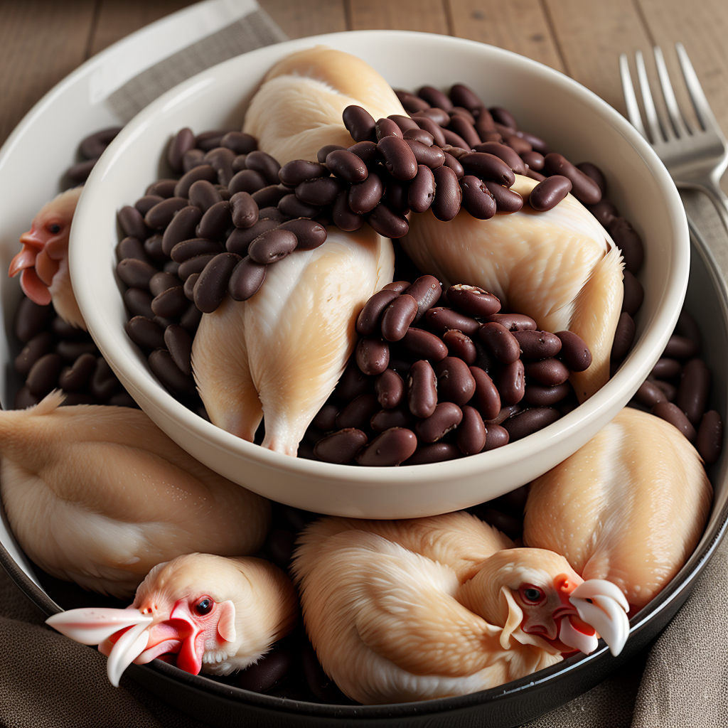 can chickens eat black beans