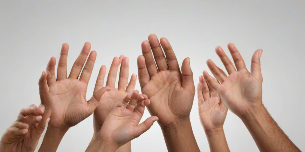 open hands png