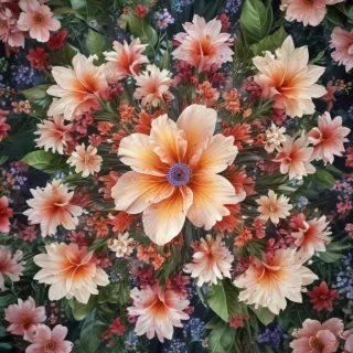 floral computer background