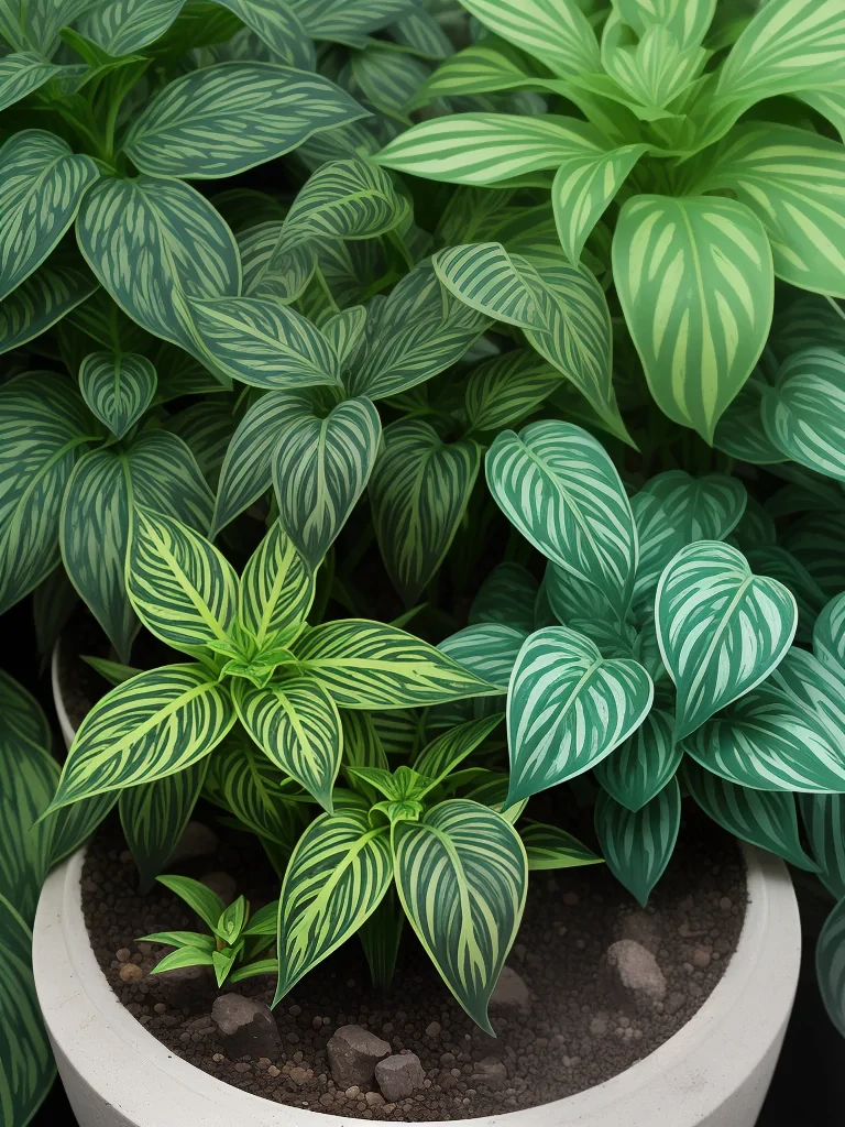 zoom background plants