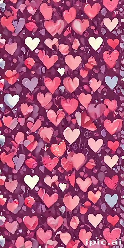 hearts background wallpaper
