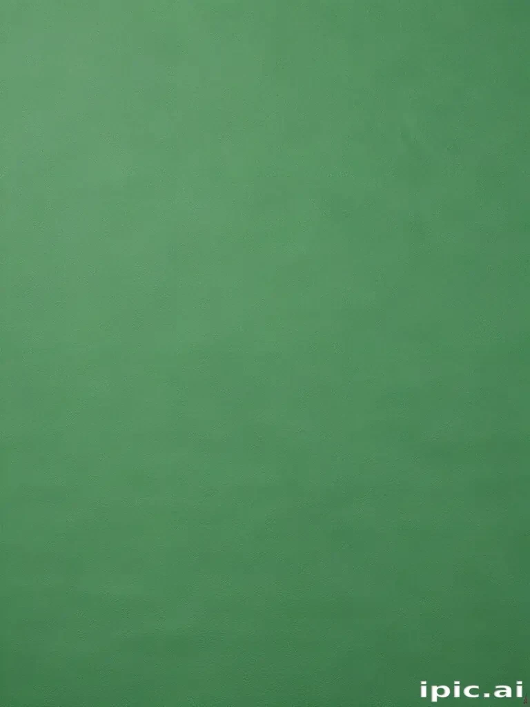 A Vibrant Green Background Perfect for Creative Design and Artwork ...