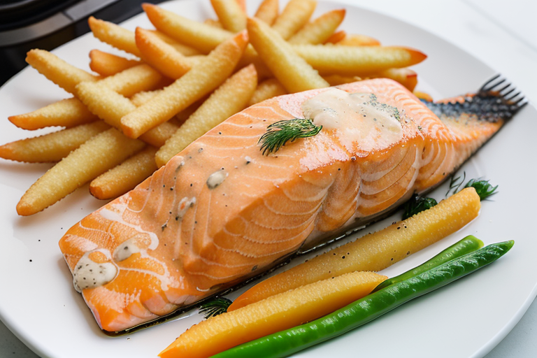 bang bang salmon air fryer
