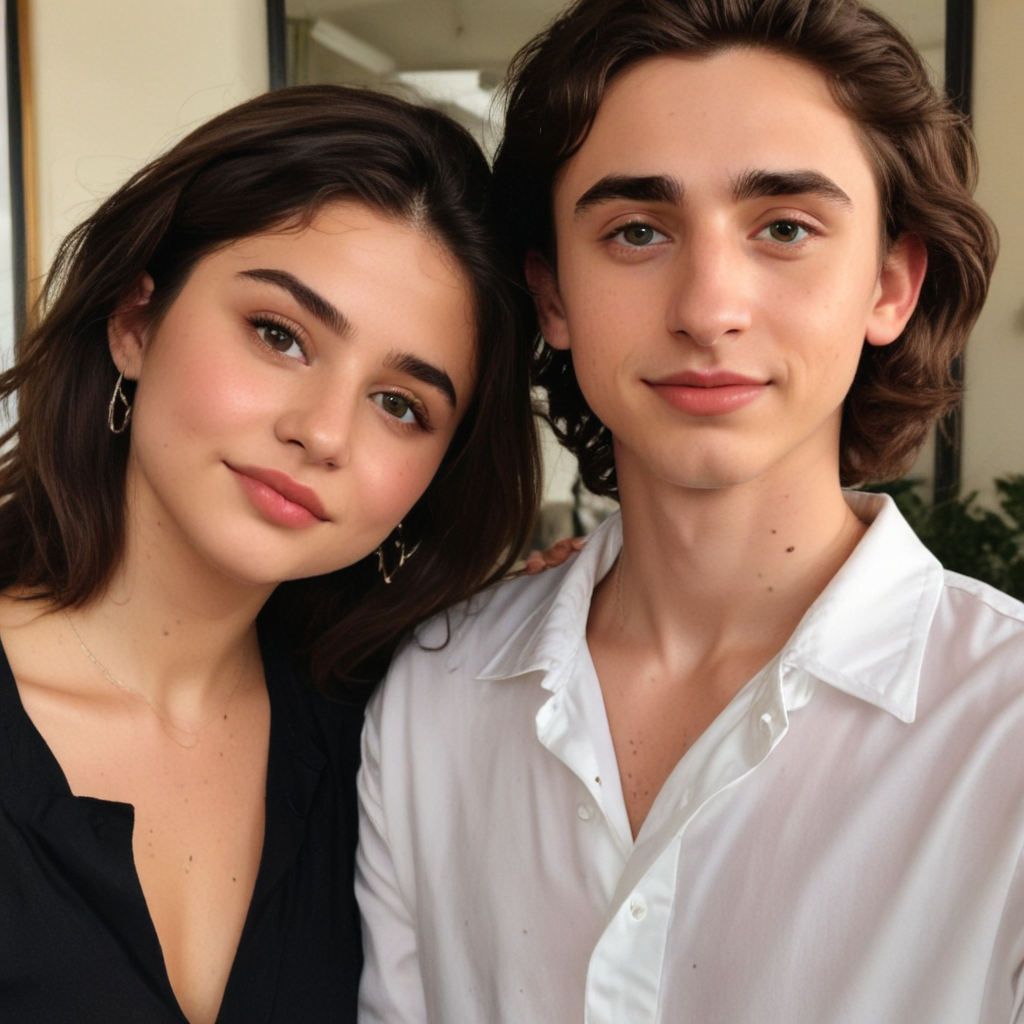selena gomez timothée chalamet friends