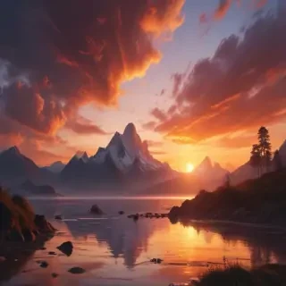 sunset aesthetic wallpaper