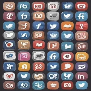 social media icons