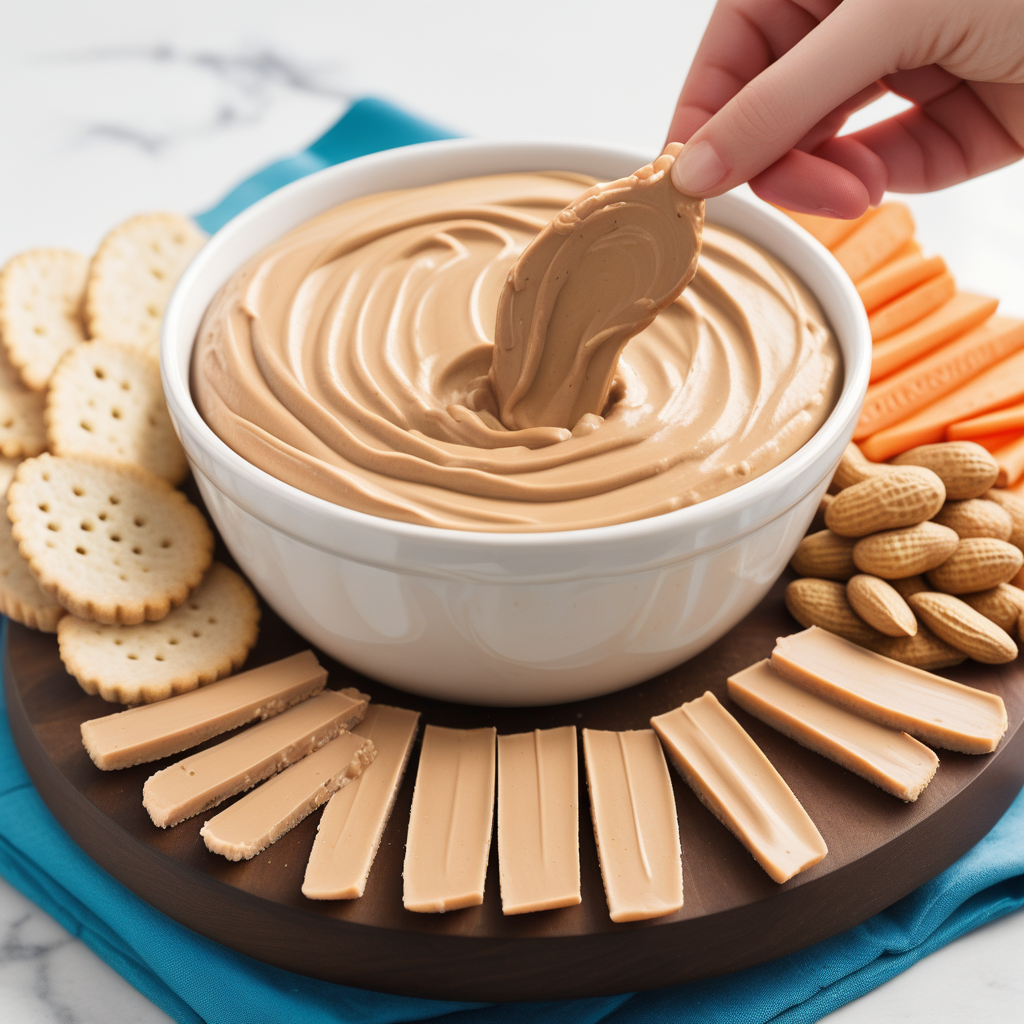 peanut butter cream cheese dip