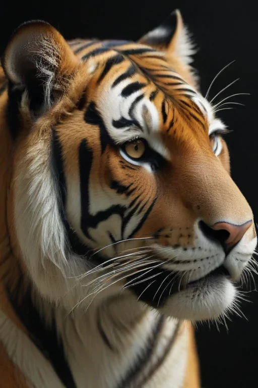 tiger transparent