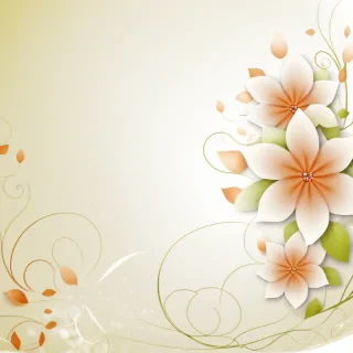 light flower background