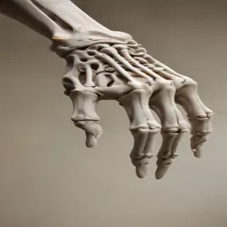 skeleton hands png