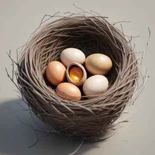 birds nest png