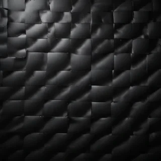 black checkered background