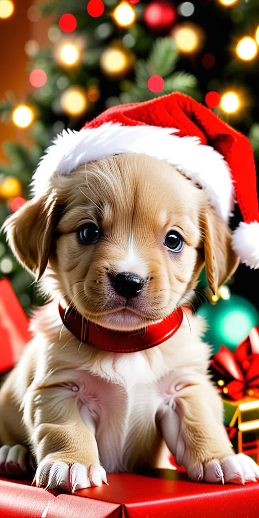 christmas puppy desktop backgrounds