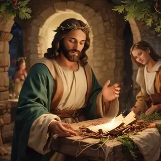 merry christmas jesus images