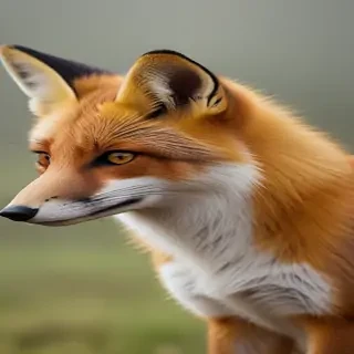 background fox