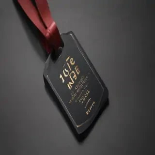 clothing tag mockup