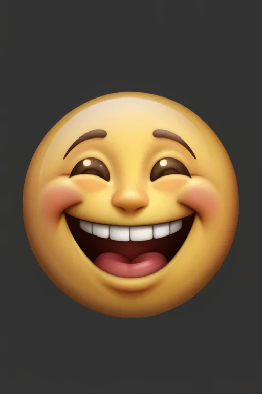 smiling emoji transparent background