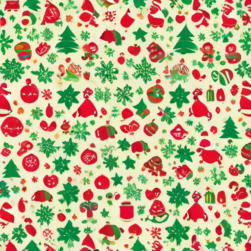 christmas pattern background