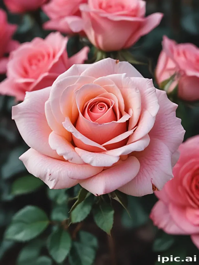 rose backround