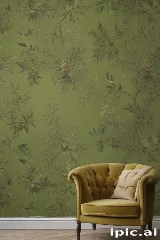 olive green aesthetic wallpaper