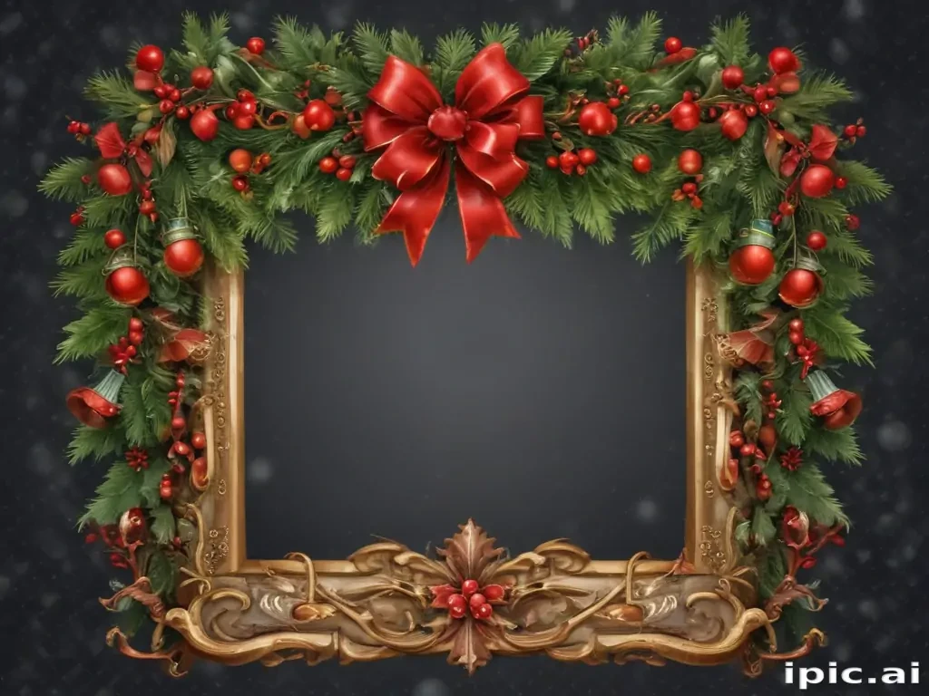 merry christmas clip art transparent background