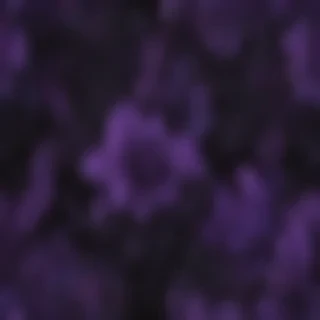 purple and black wallpaper