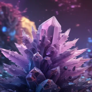 crystals background
