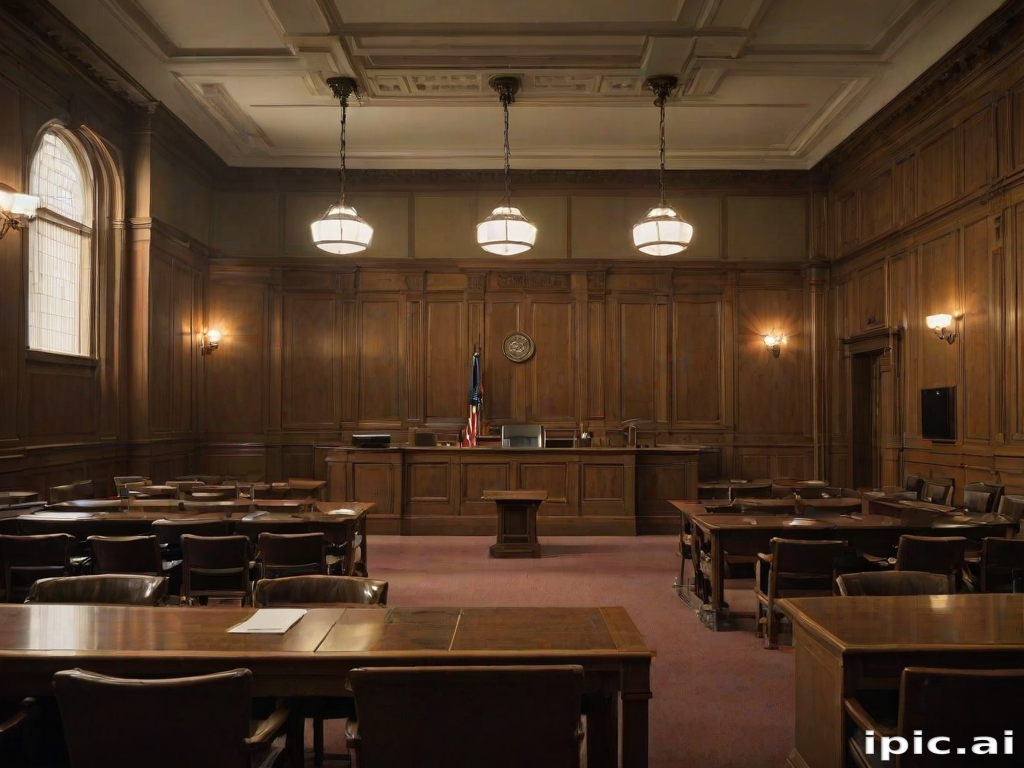 courtroom background