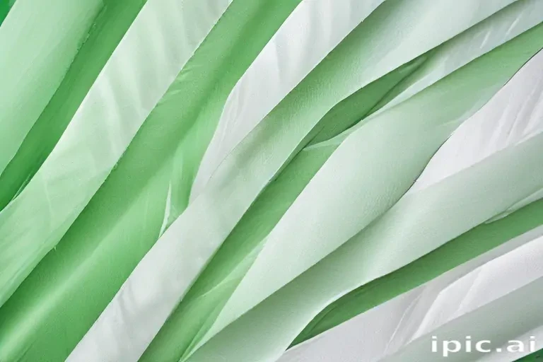 green and white background
