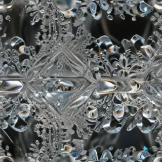sparkling transparent