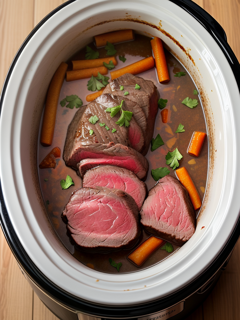 sirloin tip recipe in crock pot