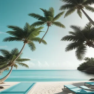 aesthetic palm tree wallpaper