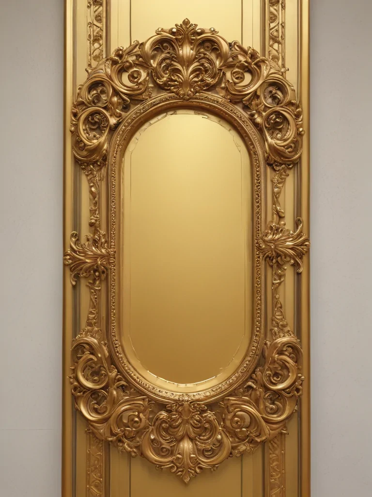 golden border