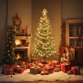 merry christmas vintage images